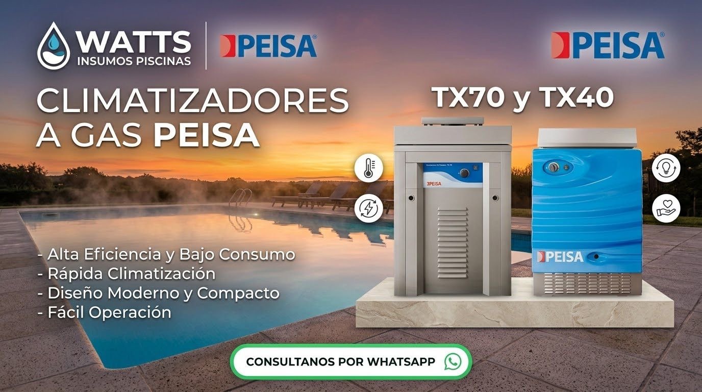 Climatizadores a gas Peisa TX70 y TX40
