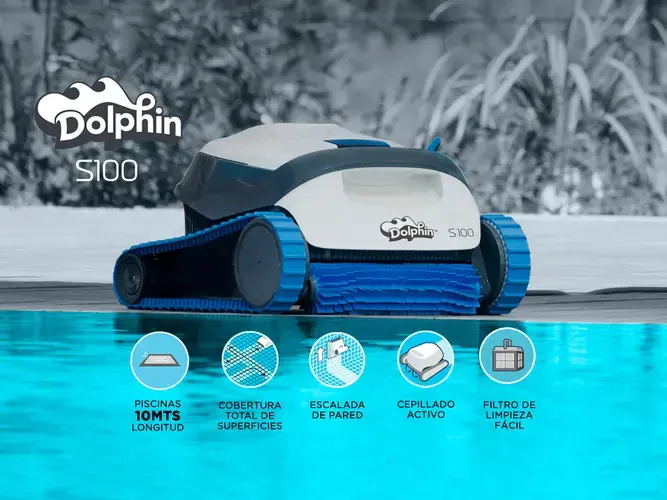 Dolphin S100 - Cobertura total de superficies